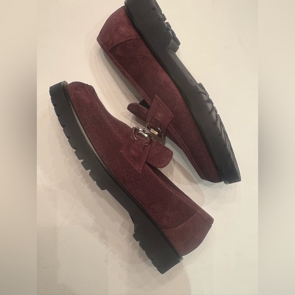 Women’s Darcy Burgundy Loafers - Picture 3 of 7